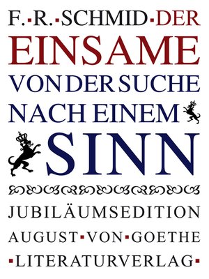 cover image of Der Einsame